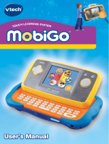 VTech MobiGo Touch Learning System Pink User manual
