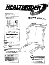 HealthRider SoftStrider s300i User manual