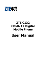 ZTE S183 User manual