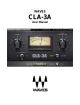 Waves CLA-3A Compressor / Limiter Owner's manual