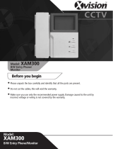 Xvision XAM300 User manual
