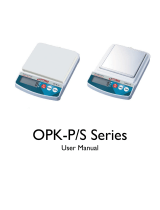 Optima OPK-S Series User manual