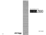 MOOSE Z800 User manual