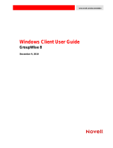Novell GroupWise 8 User guide