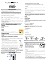 CyberPower BRG1000AVRLCD User manual