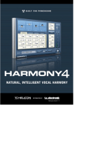 TC HELICON H4 User manual