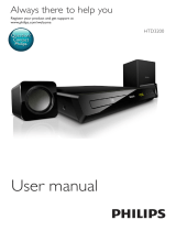 Philips HTD3200 User manual