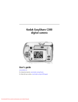 Kodak EasyShare C300 User manual