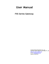 Shenzhen FXS Series User manual