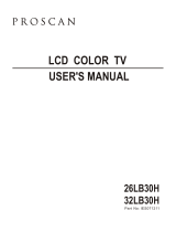 ProScan 26LB30H User manual