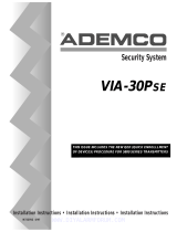ADEMCO VIA-30PSE Installation Instructions Manual
