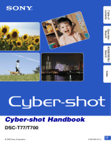 Sony Cybershot DSC-T700 Owner's manual