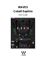 Waves Cobalt Saphira Owner's manual