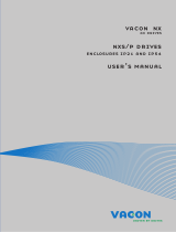 Vacon nxs User manual