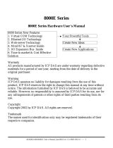 ICP I-8831 User manual