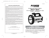 Vector 10,000,000 Power Series Sport Spot User's Manual & Warranty Information