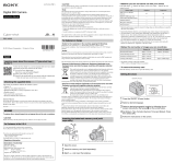 Sony DSC-H300 Operating instructions