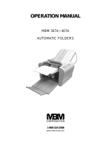 MBM 407A Operating instructions