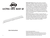 ADJ Ultra Hex Bar 12 User manual