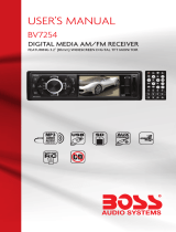 Boss Audio Systems BV7254 Owner's manual