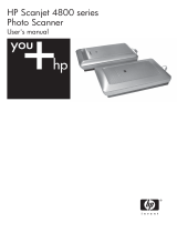 HP SCANJET 4850 PHOTO SCANNER User manual