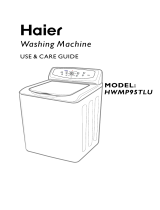 Haier HWMP95TLU User manual