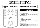 Zoom Hyper Lead HL-01 Operating instructions