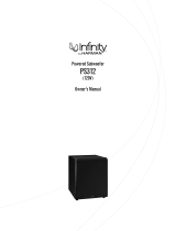 Infinity PS410 Owner's manual