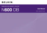 Belkin N600 DB User manual