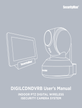 SecurityMan DigiLCDNDVRB User manual