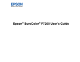 Epson SureColor F7200 User guide