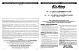 Air King 9124 User manual