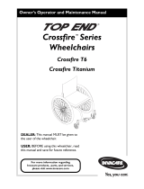 Invacare Everyday HP Crossfire T6 Owner's Operator And Maintenance Manual