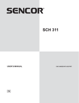 Sencor SCH 311 User manual