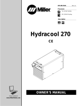 Miller HYDRACOOL 270 CE Owner's manual