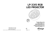 JBSYSTEMS LIGHT LP-3315 RGB Owner's manual