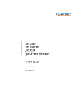 Planar LB1500R User manual