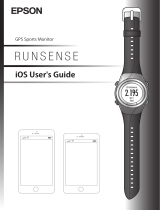 Epson Runsense SF-710 User manual