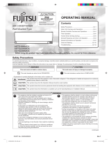 Fujitsu ASTG24KMCB User manual