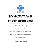 SOYO SY-K7VTA-B User manual