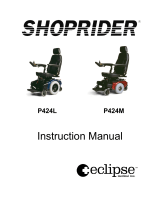 Shoprider P424M User manual