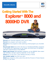 Scientific Atlanta Explorer 8000 Getting Started Manual