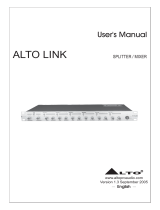 Alto ALTO LINK User manual