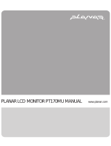 Planar PT170MU User manual