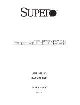 Supermicro Supero SAS-113TQ User manual