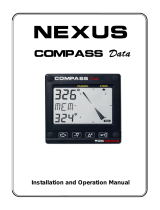Nexus Compass Data Operating instructions