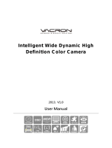 Vacron Intelligent Wide Dynamic High Definition Color Camera User manual