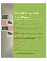 ICP PIO-D48 User manual