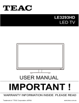 TEAC LE5050FHD User manual