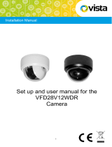 Vista VFD28V12WDR Installation guide